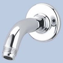 ½ Angled shower arm 100mm for concealed supply