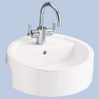 White(Semi recessed)