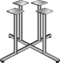 4-Post X Base