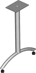 Arch T Base/Casters