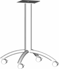 Arch X Base/Casters