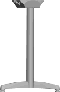DuraCast T Diecast Table Base Folding