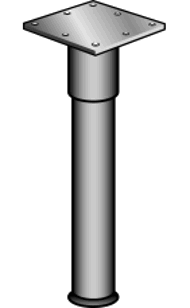 Peninsula Adjustable Leg