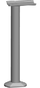 Surface Mounted Table Base