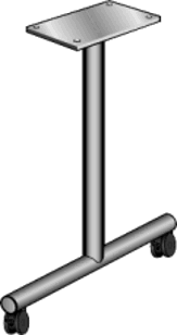 T Base/Casters