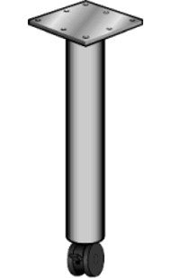 Table/Support Leg/Casters