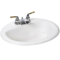 20" x 17" Atlanta Countertop Lavatory (Model: 1280V)