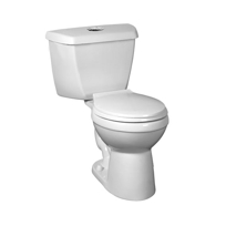 Eco Saratoga Round Front Dual Flush Toilet (Model: 31972)