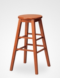 Bison Wood Stools