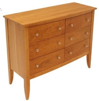 Bow-Front Dresser