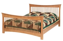 Jim Andrews Natural Cherry Spindle Bed