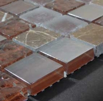 Stone Glass Mosaic Tile- Strong Tea Tile -STG0006