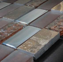 Stone Glass Mosaic Tile- Gambir Tile -STG0008