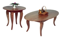 French Country Oval Coffee Table