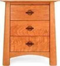 Cherry Moon 3-Drawer Night Stand