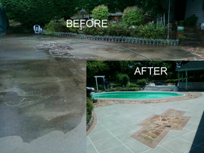 Decorative concrete overlays