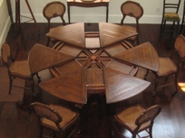 solid walnut Jupe Dining Table 84