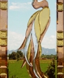 Heron_bird_contemporary_glass_art_mirror