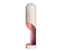 Pipe Table Light White/Pink