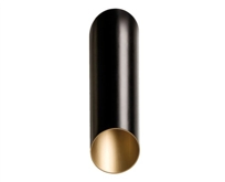 Pipe Wall Light Black/Gold