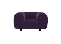 Plump Chair-Black Legs