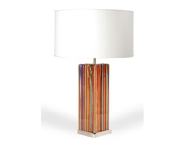 Multicolor Square Table Lamp