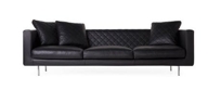 moooi boutique sofa, leather
