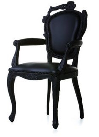 smoke dining armchair