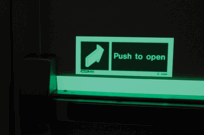 Escape Door Mechanism Signs