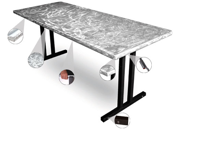 Aluminum Table