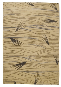 Silk Road Weaves: BRUSHWORKS collection /  Connections - Memory - 5x7 - 80 knot