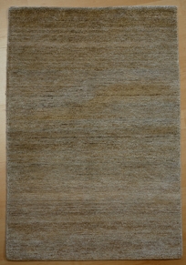 Silk Road Weaves: STRICTLY NATURAL collection /  Striations : Allo fiber and Silk, 100 knots - 24" x 36" sample size shown