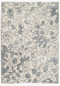 Silk Road Weaves: LOOPY collection / Sea Glass - 5x7