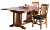 American Mission Trestle Table