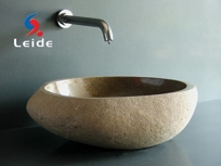 Cobble Stone basin , pebble basin , natural stone sink