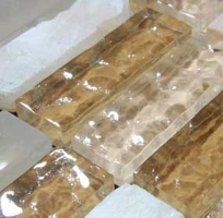 Stone Glass Mosaic Tile- Cream Soda Tile -STG0017
