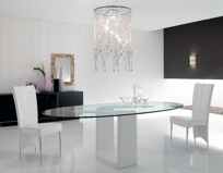 Ghost Oval Dining Table