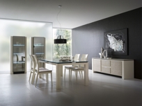 Diamond Ivory Dining Table