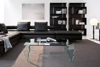 Lower Glass Coffee Table