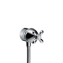 Axor Carlton Fix Fit Wall Outlet w/Cross Handle