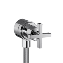 Axor Citterio Fix Fit Wall Outlet w/Cross Handle