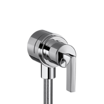 Axor Citterio Fix Fit Wall Outlet w/Lever Handle