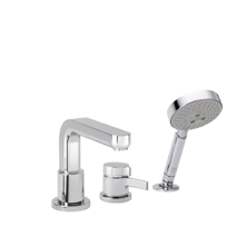 HG Metris S 3 Hole Thermostatic Tubfiller Trim