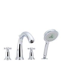 HG Swing C 4 Hole Tub Filler Trim w/Cross Handle