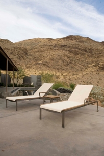 Tivoli Outdoor Chaise Lounge w/Wheels