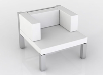 Rok outdoor armchair
