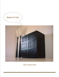 BAMBOO ARMOIRE