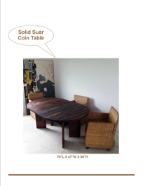 COIN DINING TABLE