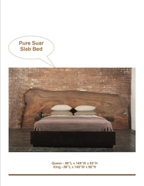 SLAB BED