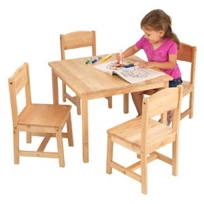 Tino Farmhouse Table with Chairs